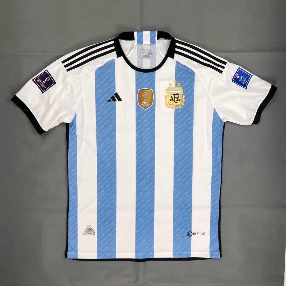 Adidas Argentina Home Jersey Aeroready Campeones Del Mundo Slim Fit XXL